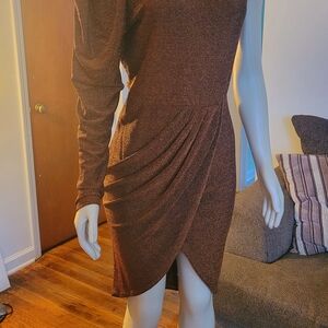 Elegant Brown Dress